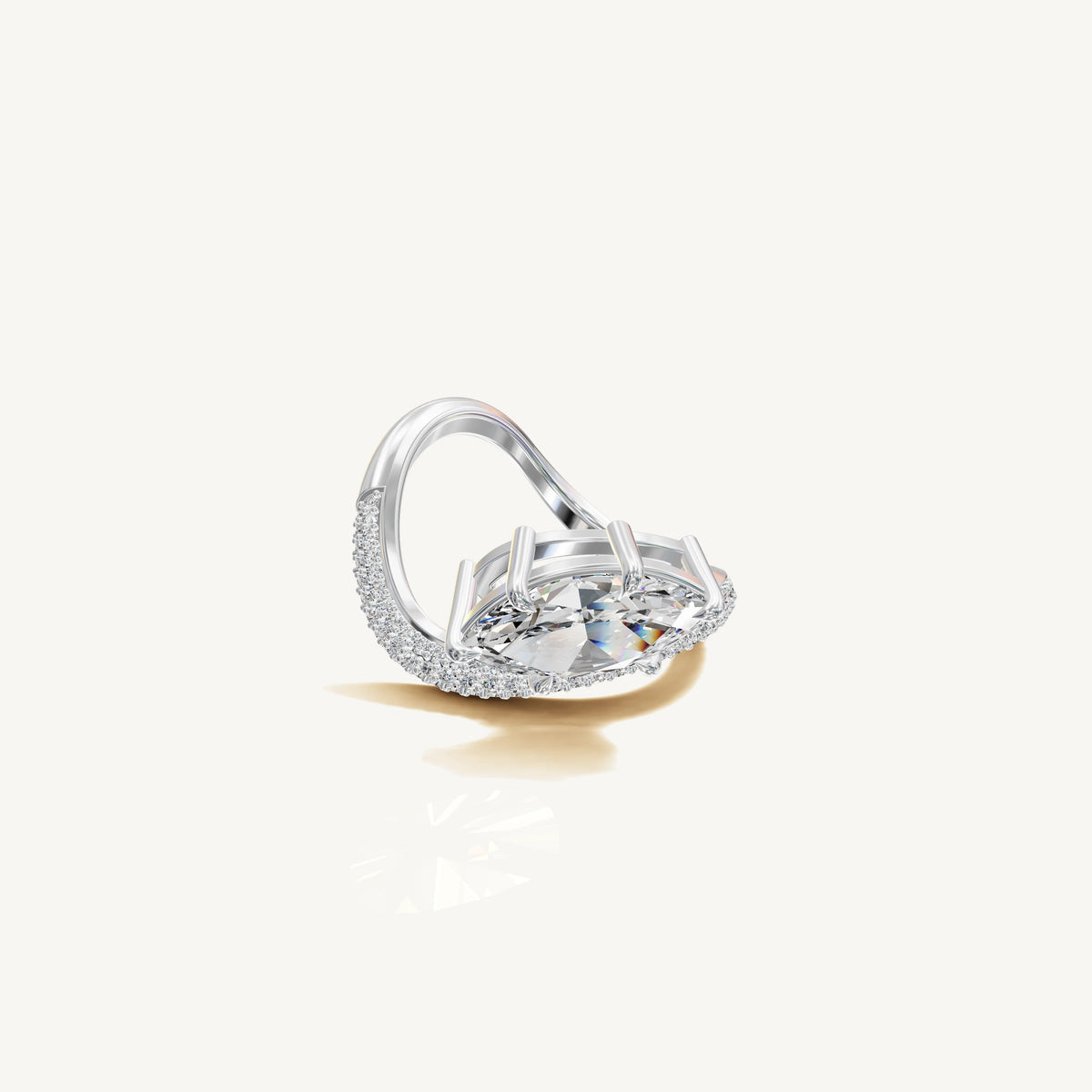 The Thétis — Marquise 0.50ct 
