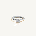 Solitaire 4-Prong Ring with 1ct Asscher Diamond 