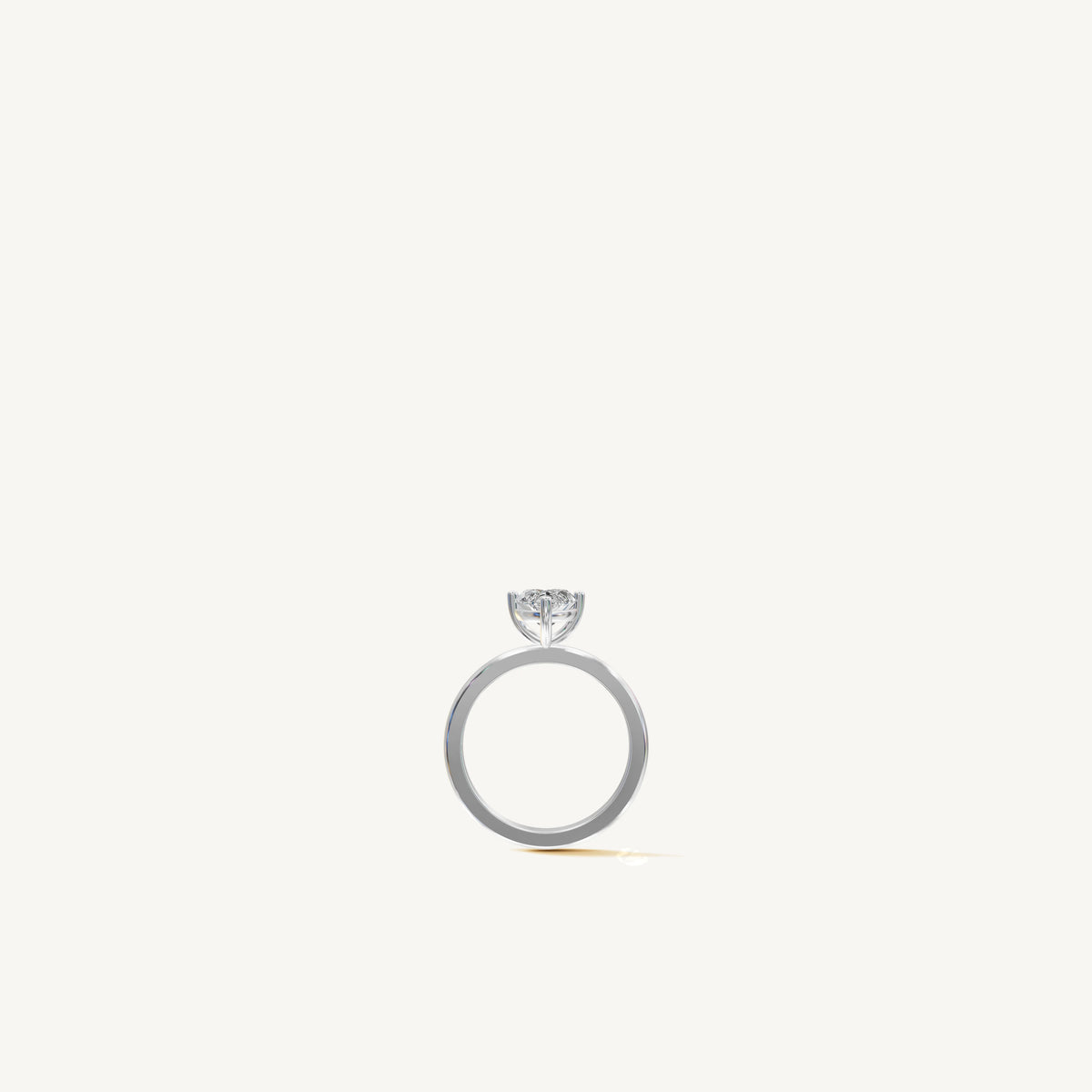 Solitaire 4-Prong Ring with 2ct Marquise Diamond 
