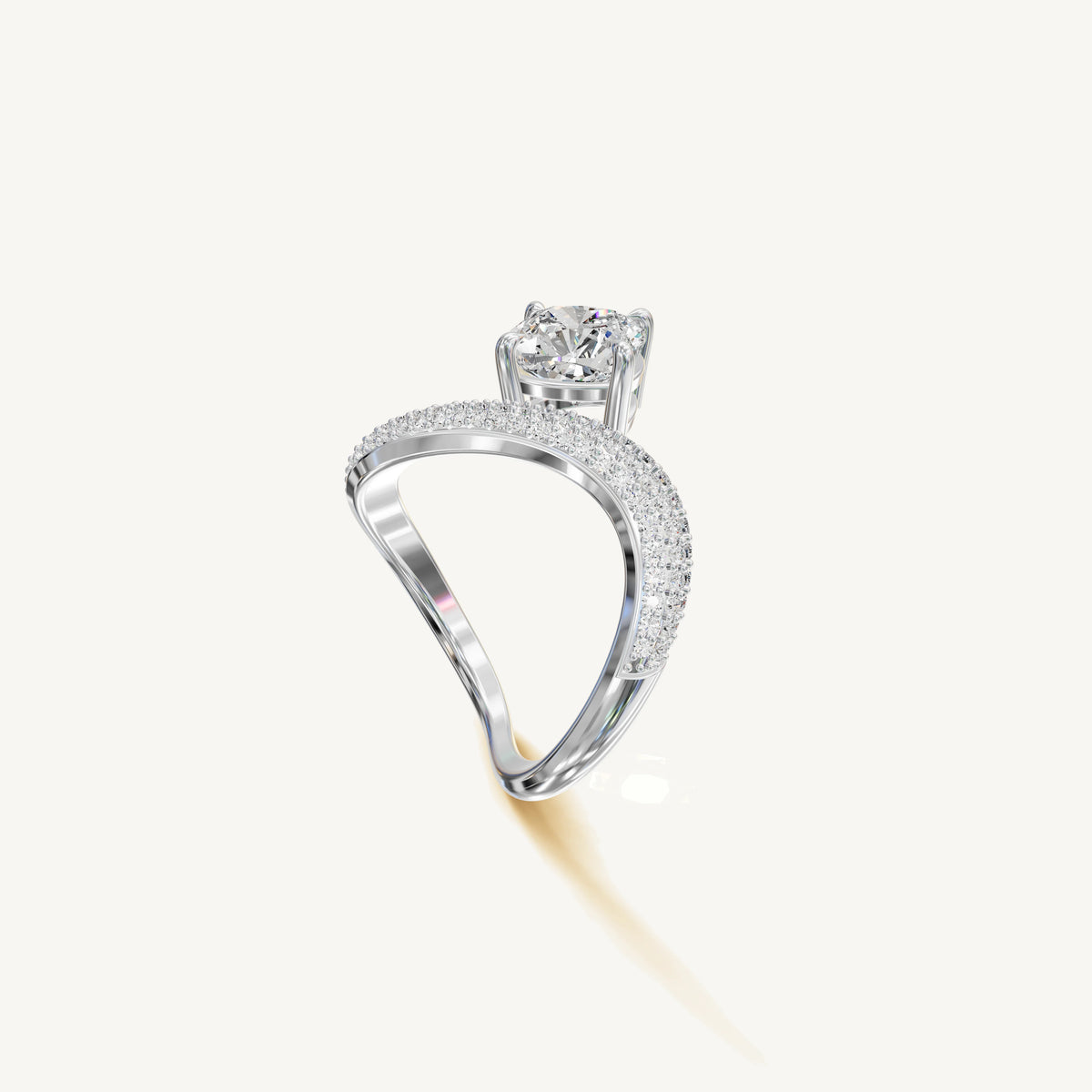 The Thétis — Cushion 0.50ct 