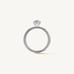 Solitaire 4-Prong Ring with 0.75ct Marquise Diamond 