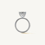 Solitaire 4-Prong Ring with 3ct Princess Diamond 