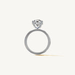 Solitaire 4-Prong Ring with 3ct Brilliant Diamond 