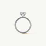 Solitaire 4-Prong Ring with 1.5ct Cushion Diamond 