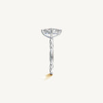 Solitaire 4-Prong Ring with 1ct Marquise Diamond 