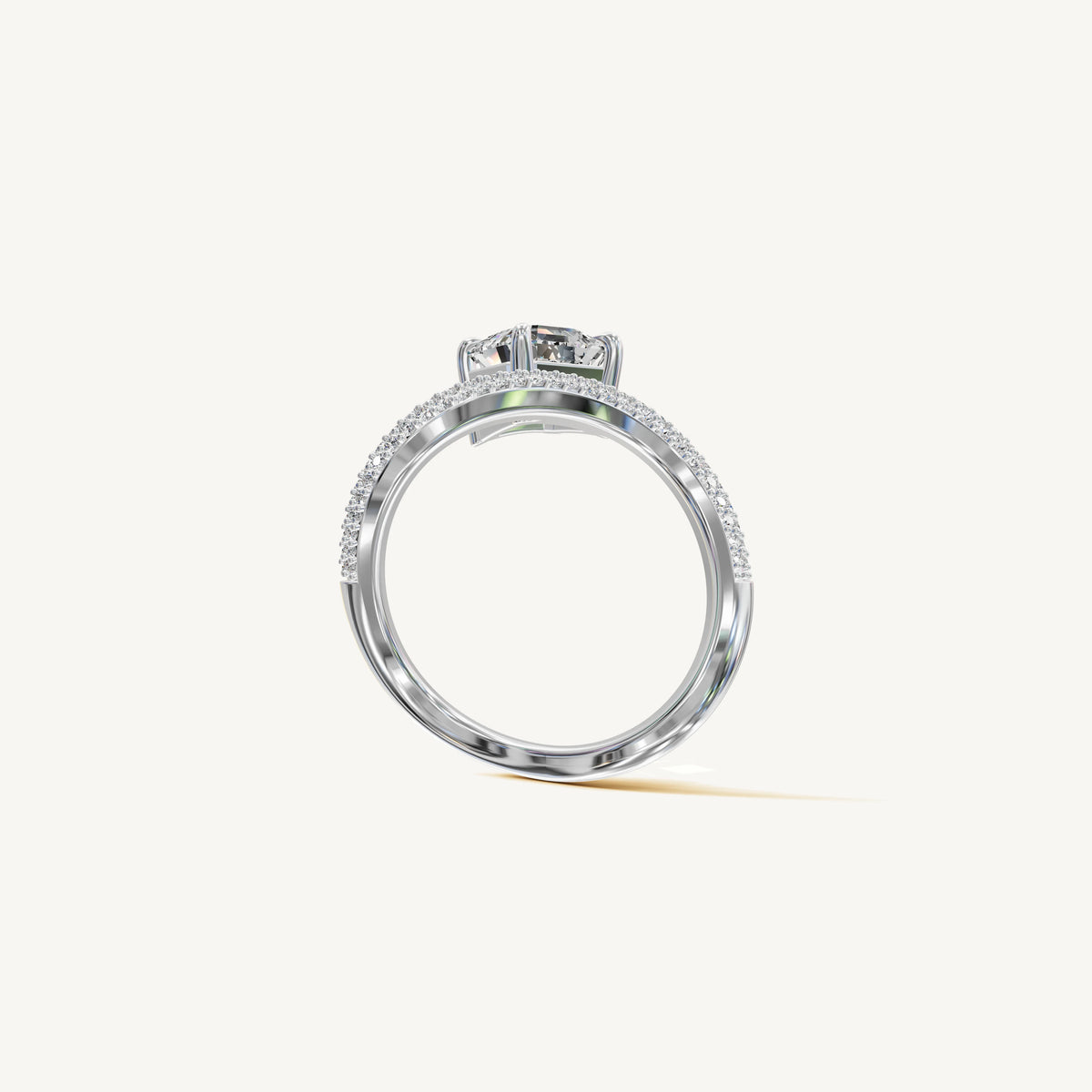 The Thétis — Asscher 0.50ct 