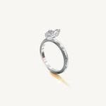 Solitaire 4-Prong Ring with 0.75ct Marquise Diamond 