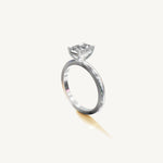 Solitaire 4-Prong Ring with 1ct Radiant Diamond 