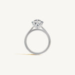 Solitaire Bezel Ring with 1ct Brilliant Diamond 