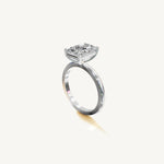 Solitaire 4-Prong Ring with 2ct Radiant Diamond 