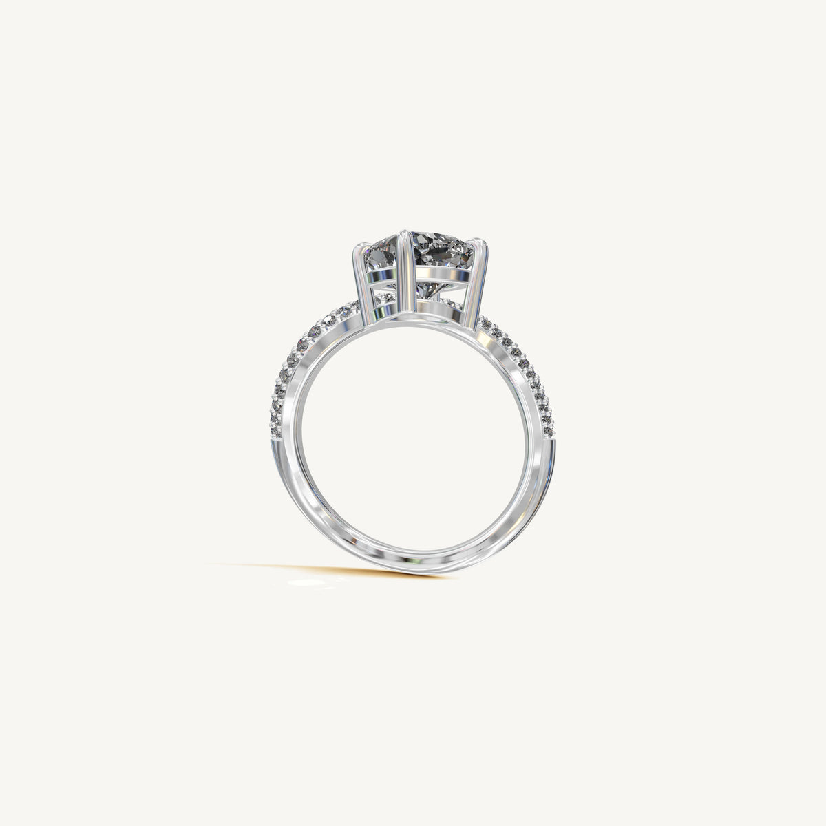 The Thétis — Cushion 0.50ct 
