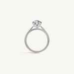 Solitaire Bezel Ring with 3ct Marquise Diamond 