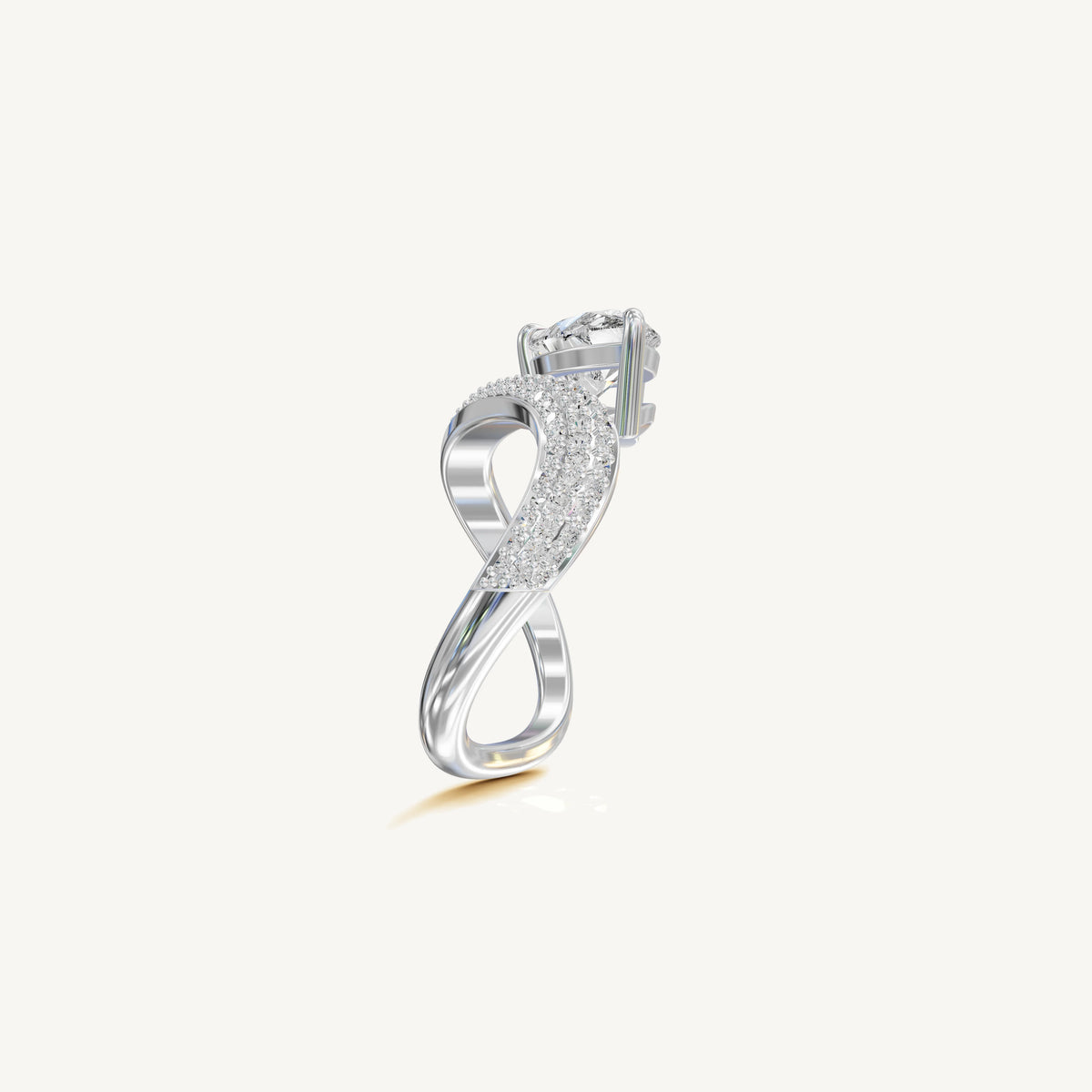The Thétis — Pear 0.50ct 