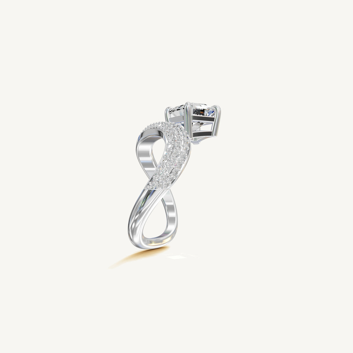 The Thétis — Asscher 0.50ct 