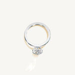 Solitaire 4-Prong Ring with 1.5ct Heart Diamond 