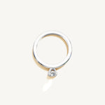 Solitaire 4-Prong Ring with 0.5ct Brilliant Diamond 