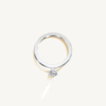 Solitaire 4-Prong Ring with 0.5ct Marquise Diamond 