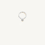 Solitaire 4-Prong Ring with 1.5ct Pear Diamond 
