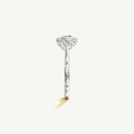 Solitaire Bezel Ring with 1ct Brilliant Diamond 