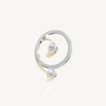 Solitaire 4-Prong Ring with 0.5ct Pear Diamond 