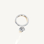 Solitaire 4-Prong Ring with 3ct Marquise Diamond 