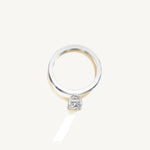 Solitaire 4-Prong Ring with 1ct Radiant Diamond 