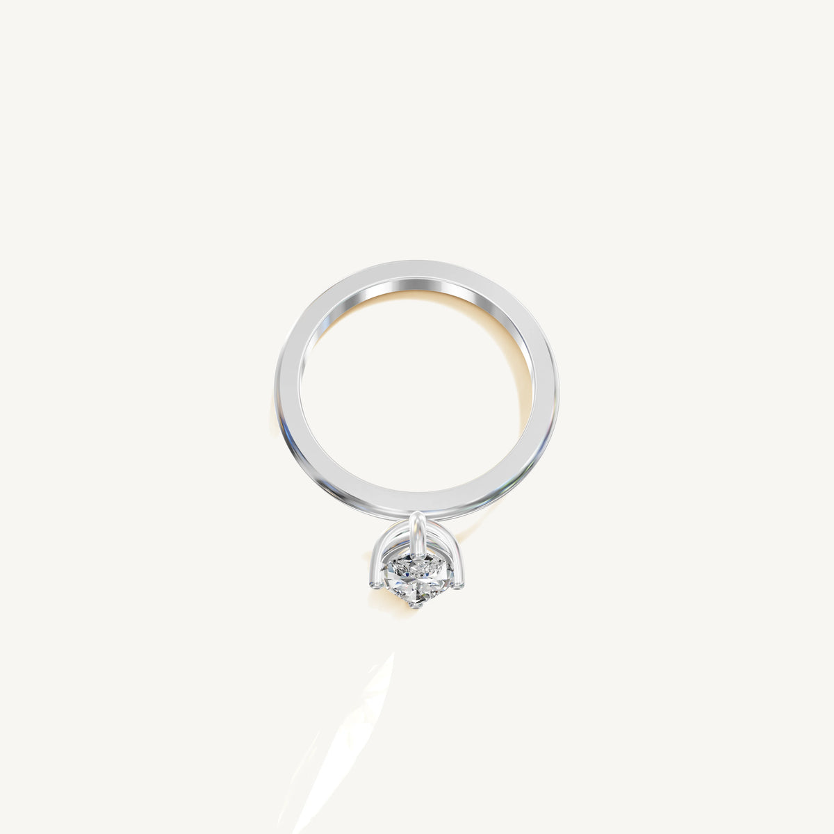 Solitaire 4-Prong Ring with 1ct Marquise Diamond 
