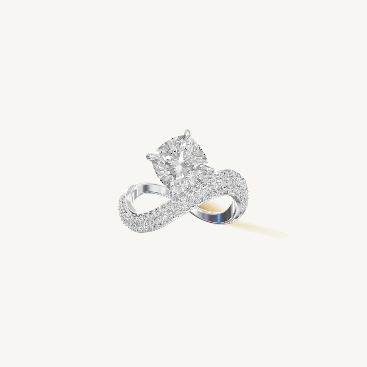 The Thétis — Cushion 0.50ct 