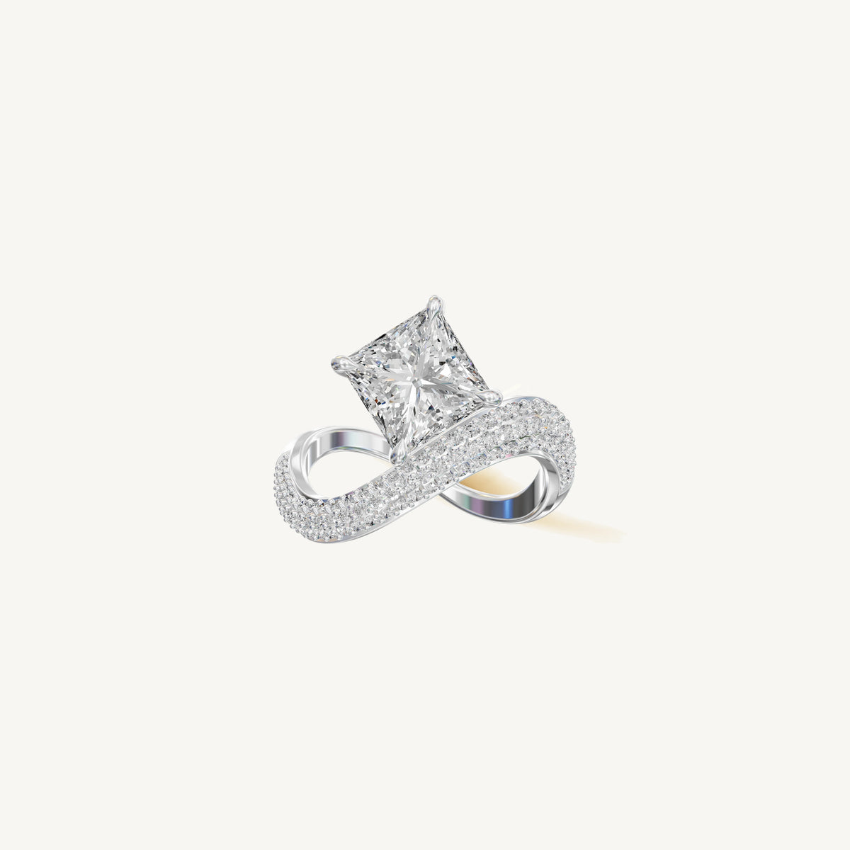 The Thétis — Princess 0.50ct 