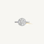 Solitaire Bezel Ring with 1ct Brilliant Diamond 
