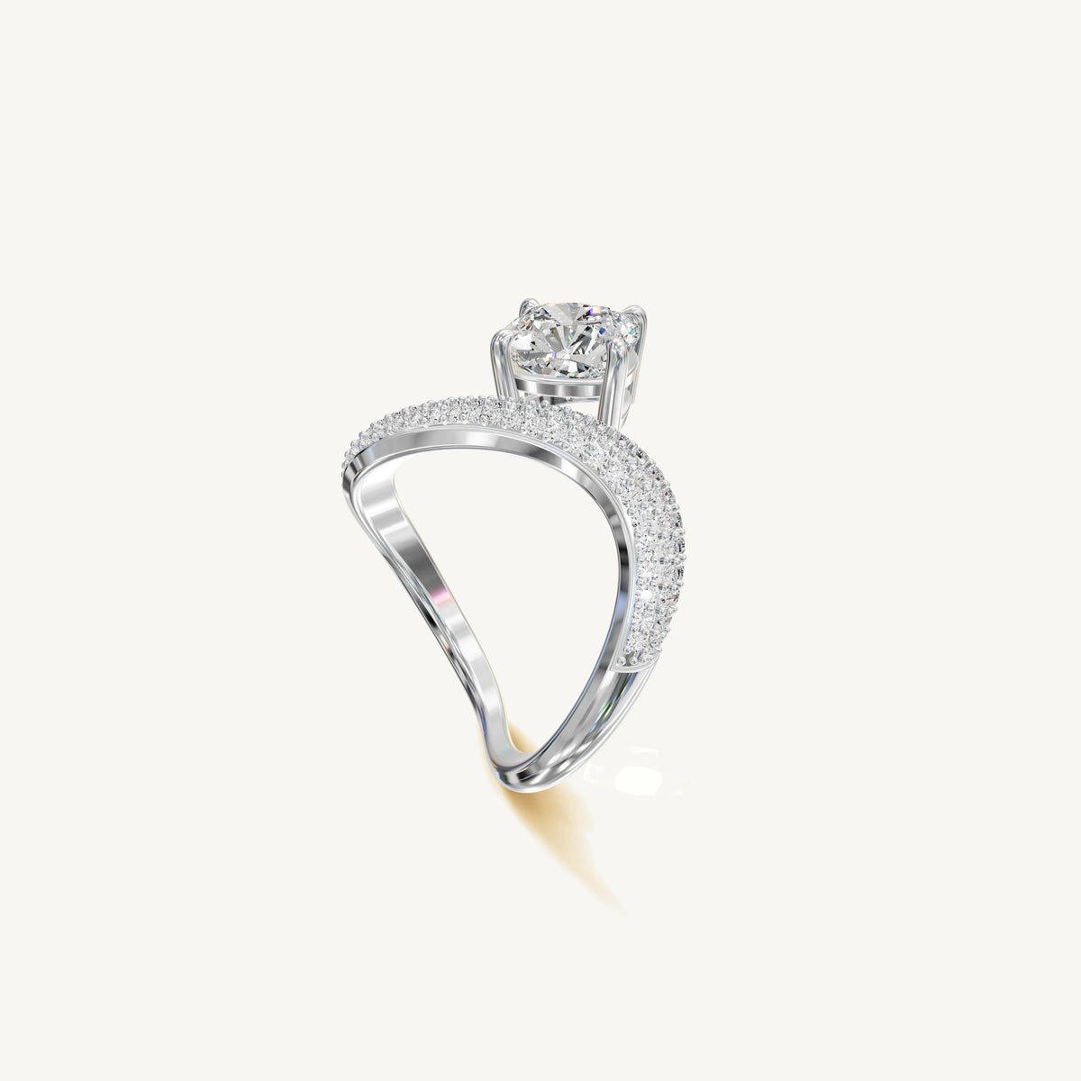 The Thétis — Cushion 0.50ct 