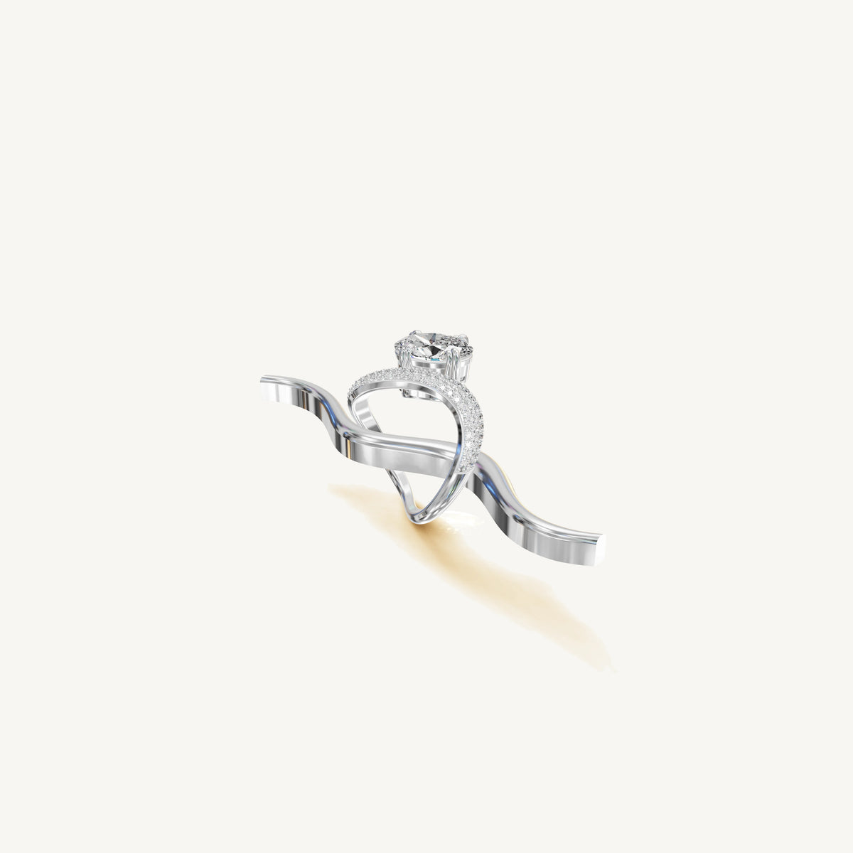 The Thétis — Oval 0.50ct 
