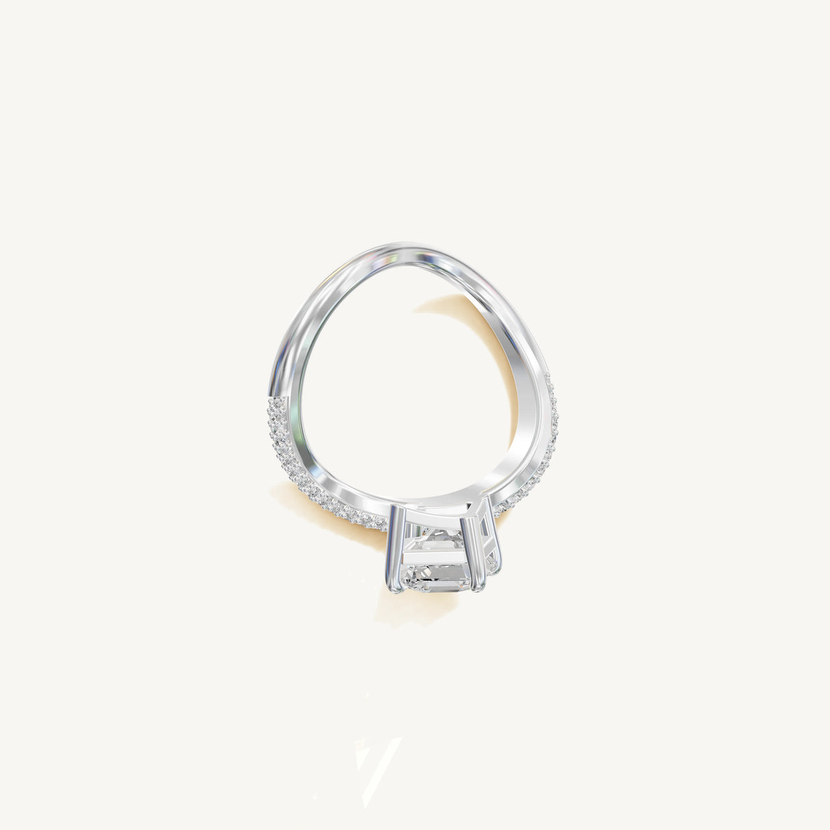 The Thétis — Asscher 0.50ct 