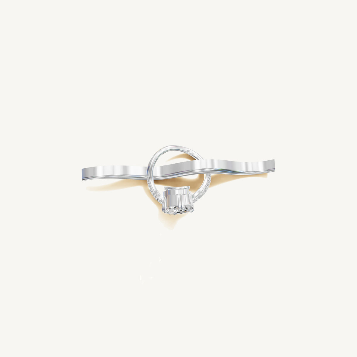 The Thétis — Oval 0.50ct 