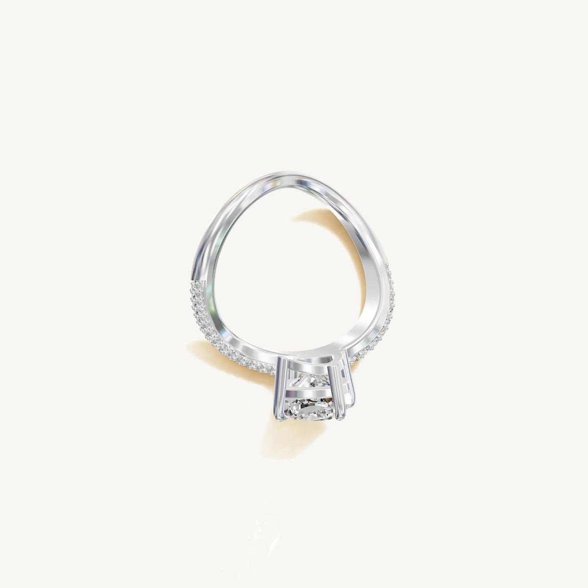 The Thétis — Cushion 0.50ct 