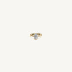 Solitaire 4-Prong Ring with 1.5ct Pear Diamond 