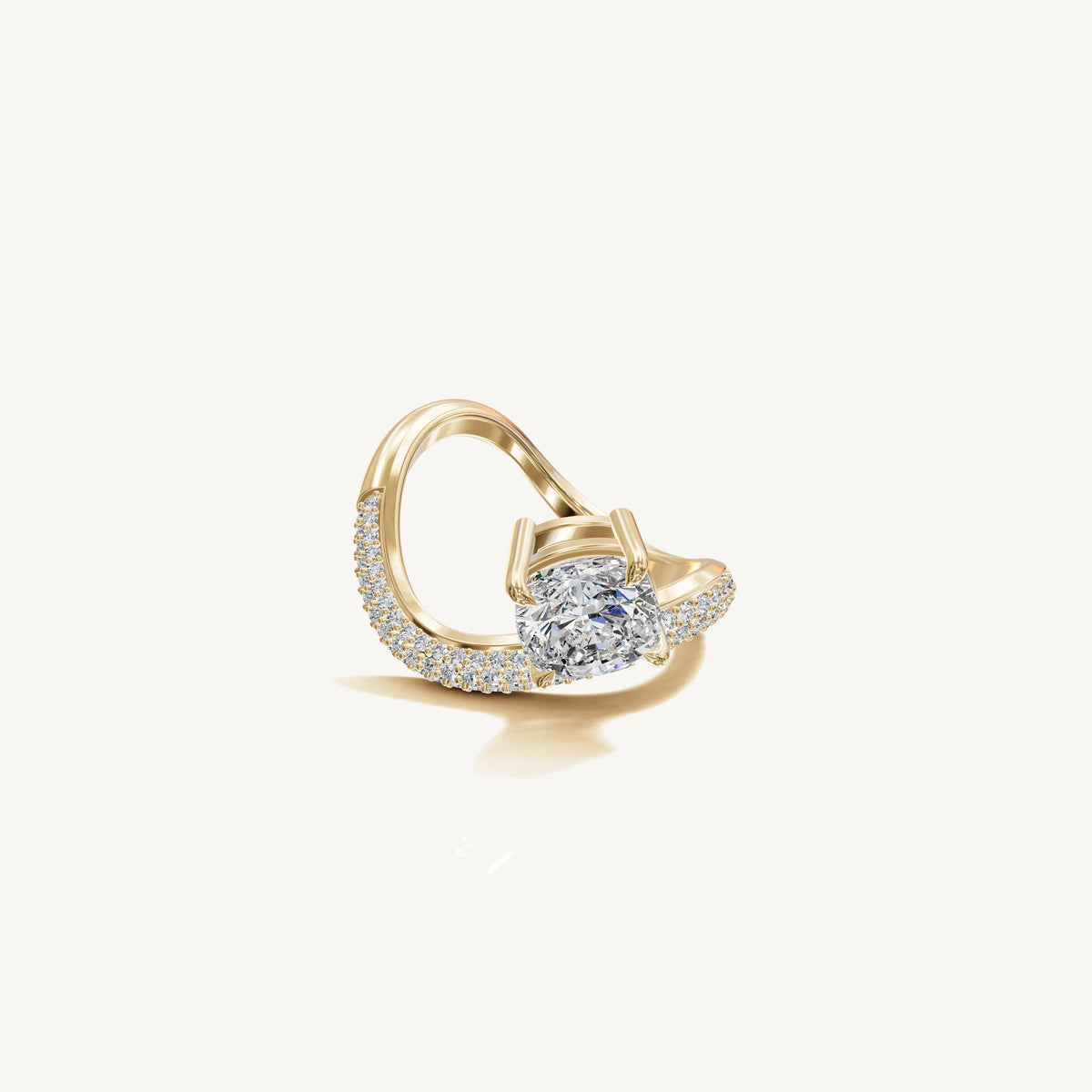 The Thétis — Cushion 0.50ct