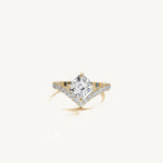 Sagitta — Asscher 0.50ct 3D