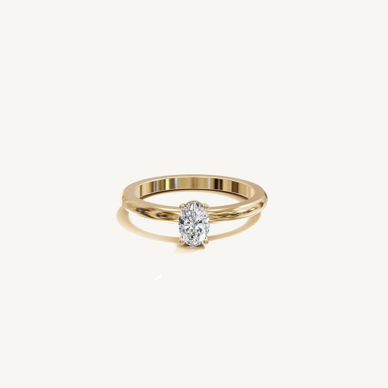 Solène — Oval 0.50ct 3D