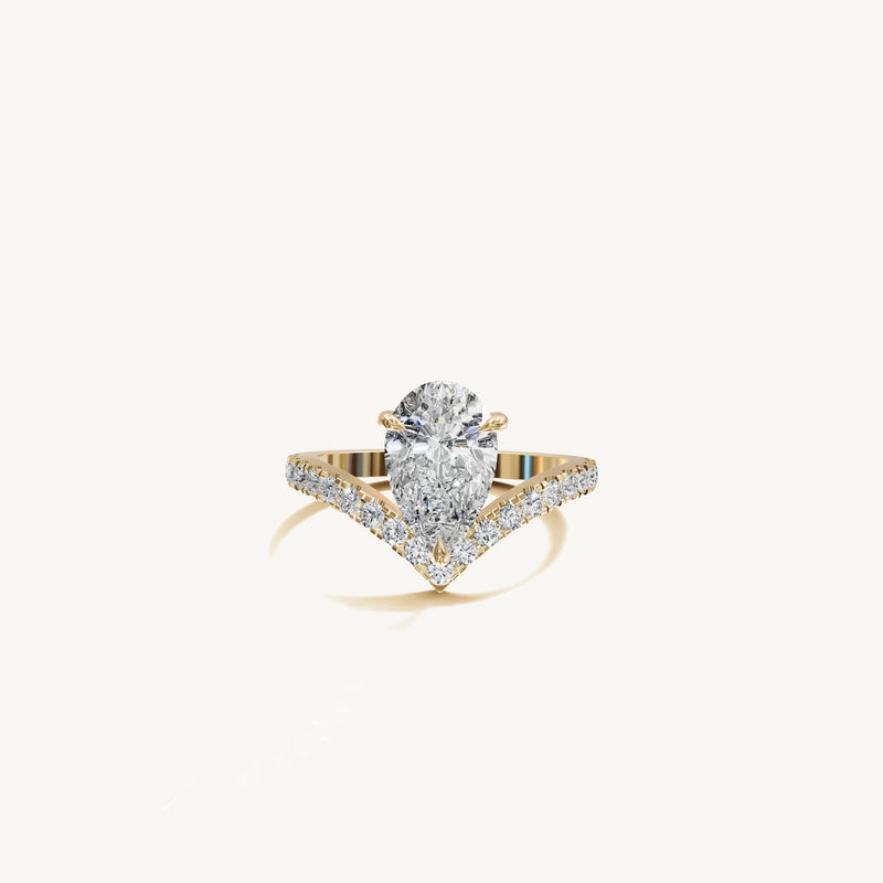 Sagitta — Pear 2.00ct 3D