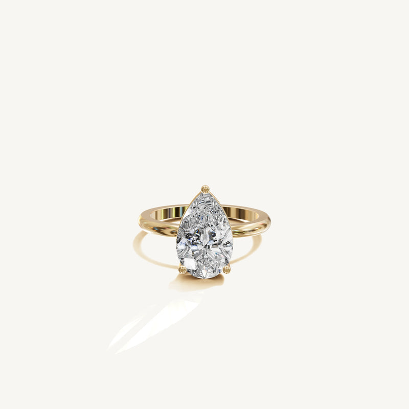 Solène — Pear 3.00ct 3D
