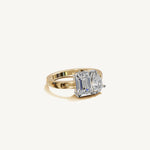 Joséphine — Emerald & Pear 1.00ct 3D