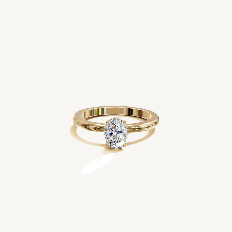 Solène — Oval 0.75ct 3D