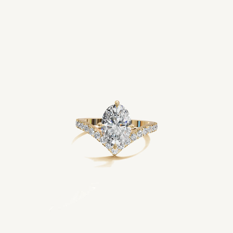 Sagitta — Oval 3.00ct 3D