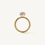 Solitaire 4-Prong Ring with 1.5ct Heart Diamond 