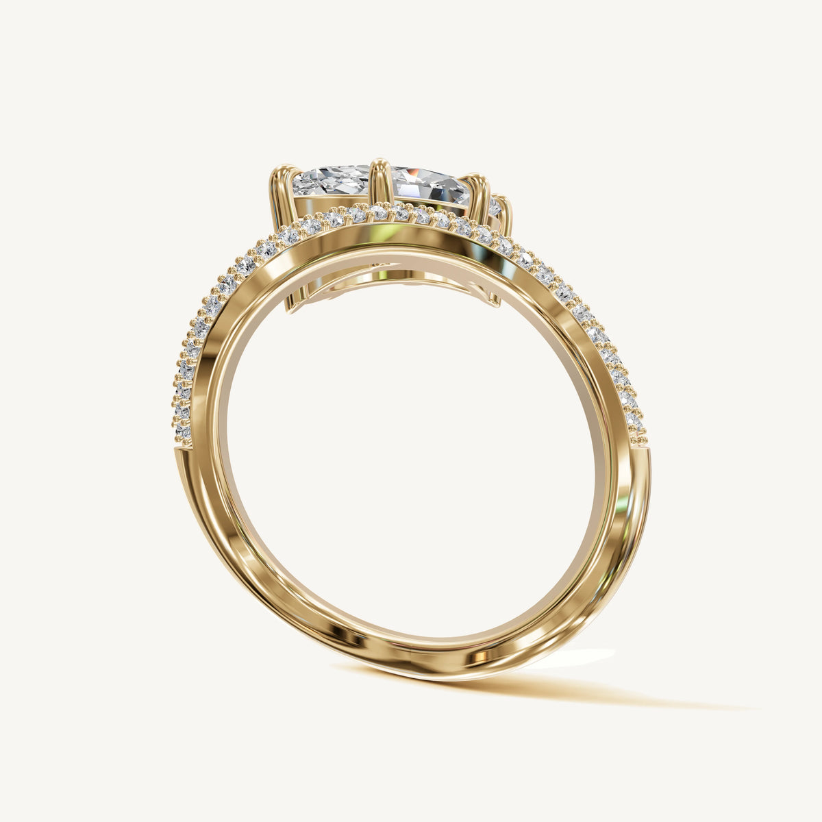 The Thétis — Marquise 0.50ct 