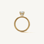 Solitaire 4-Prong Ring with 1.5ct Radiant Diamond 