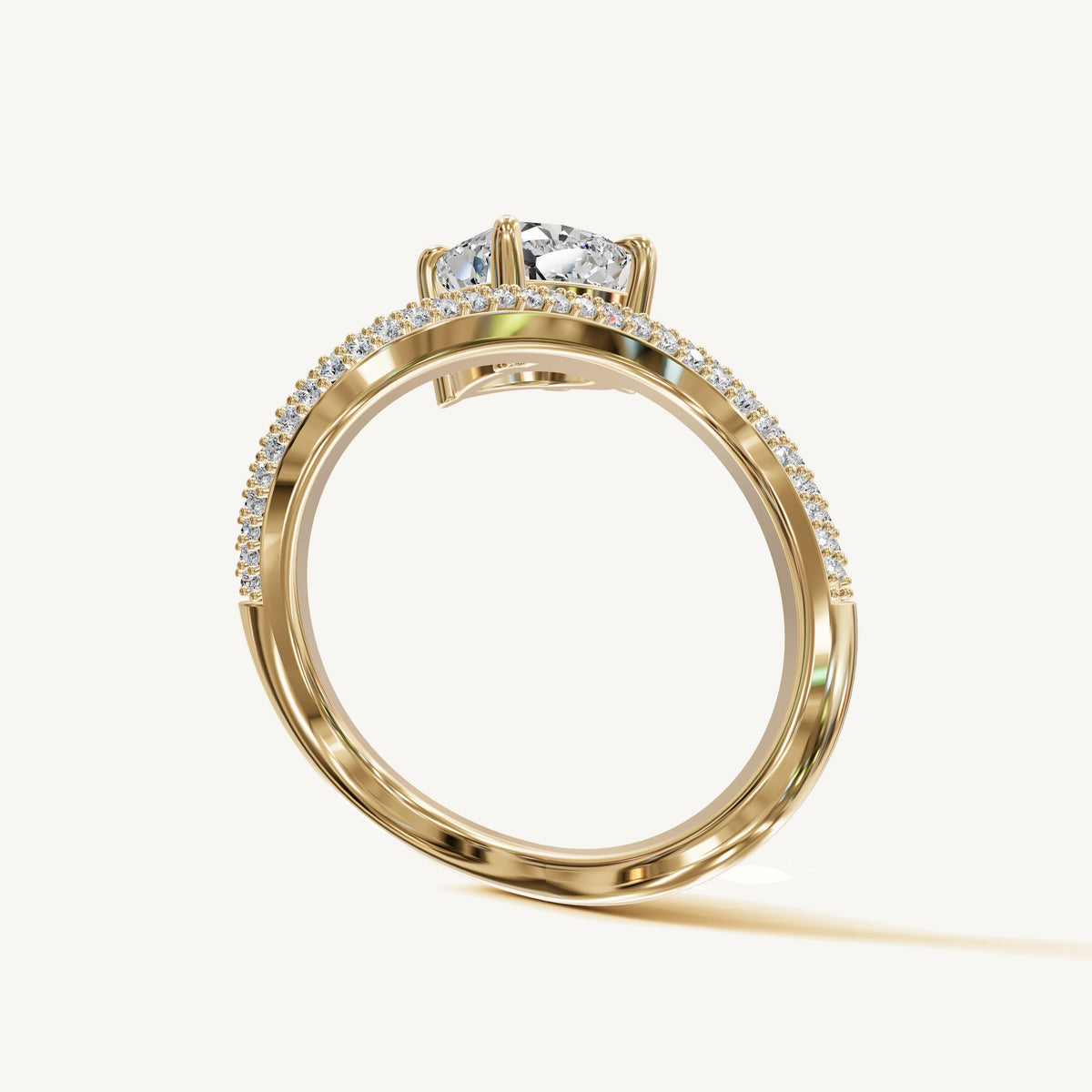 The Thétis — Cushion 0.50ct 