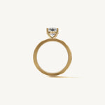 Solitaire 4-Prong Ring with 1.5ct Cushion Diamond 