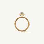 Solitaire 4-Prong Ring with 2ct Pear Diamond 